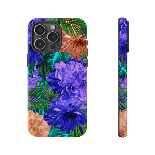 Midnight Blossoms Floral Case