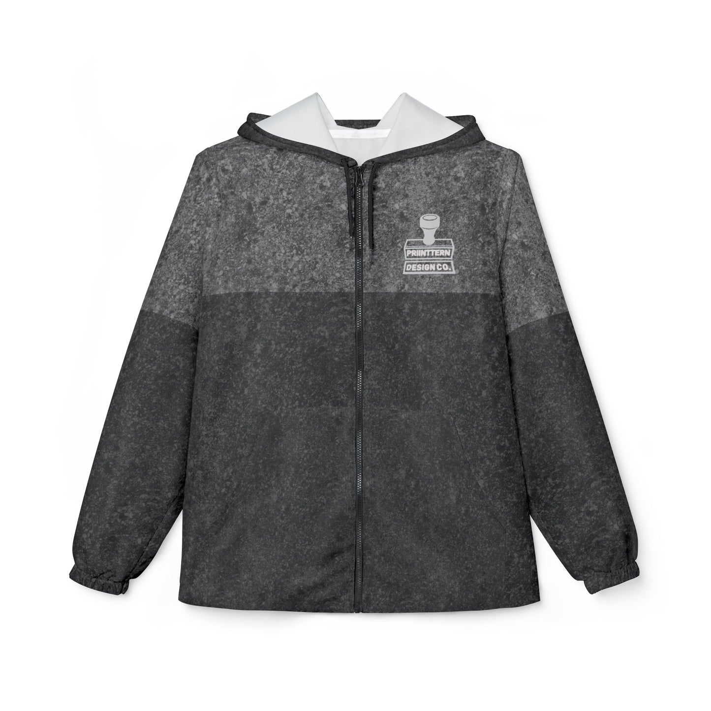 Concrete Outfitter Stamped Windbreaker CONCRETE/MIDGRAY [GRAPHIC PRINT]